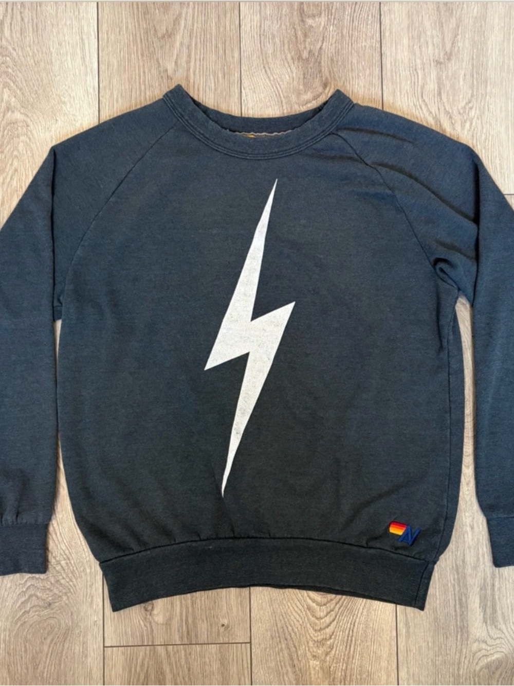 Aviator Nation Lightning bolt sweatshirt size small unisex